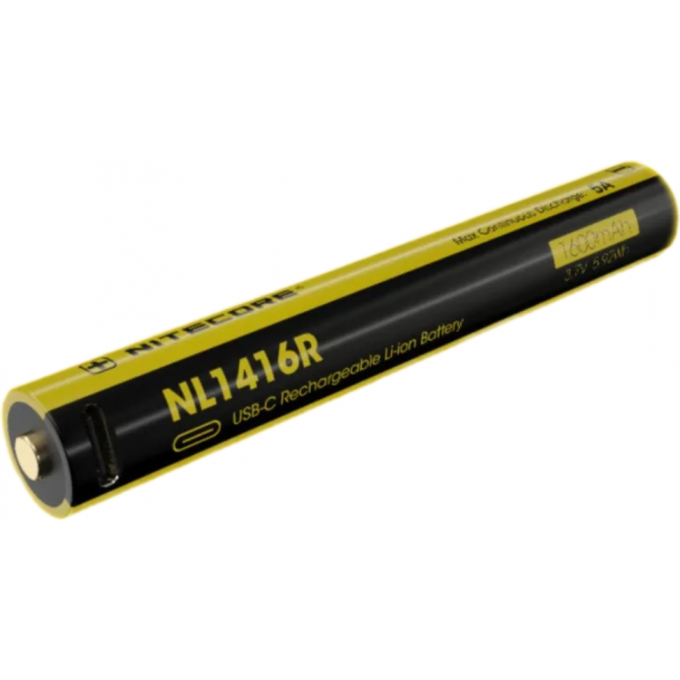 Аккумулятор NITECORE NL1416R 14100 Li-ion 3.7v 1600mA 0801 Аккумулятор NITECORE NL1416R 14100 Li-ion 3.7v 1600mA 0801