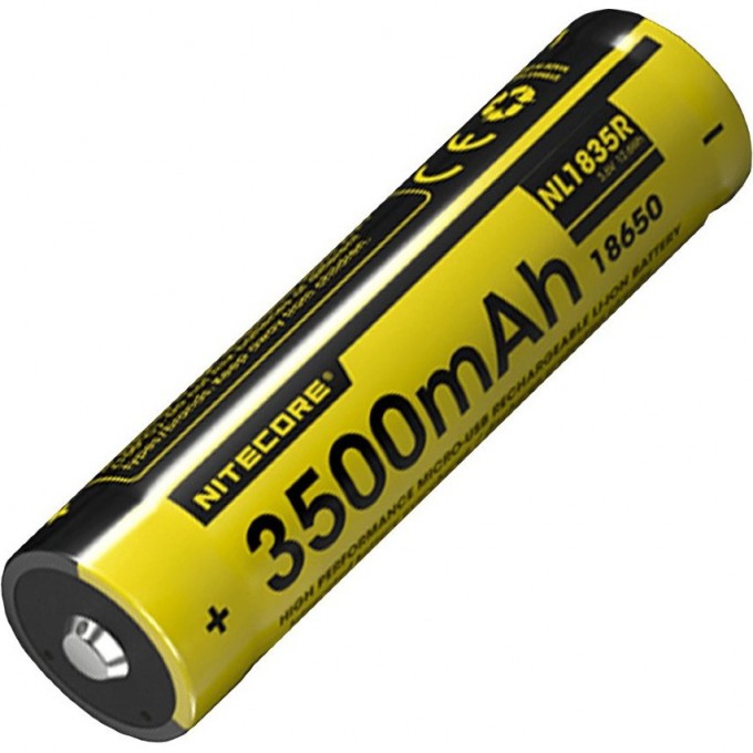 Аккумулятор NITECORE NL1835R 18650 LI-ION 3.7v 3500mA 16976 Аккумулятор NITECORE NL1835R 18650 LI-ION 3.7v 3500mA 16976