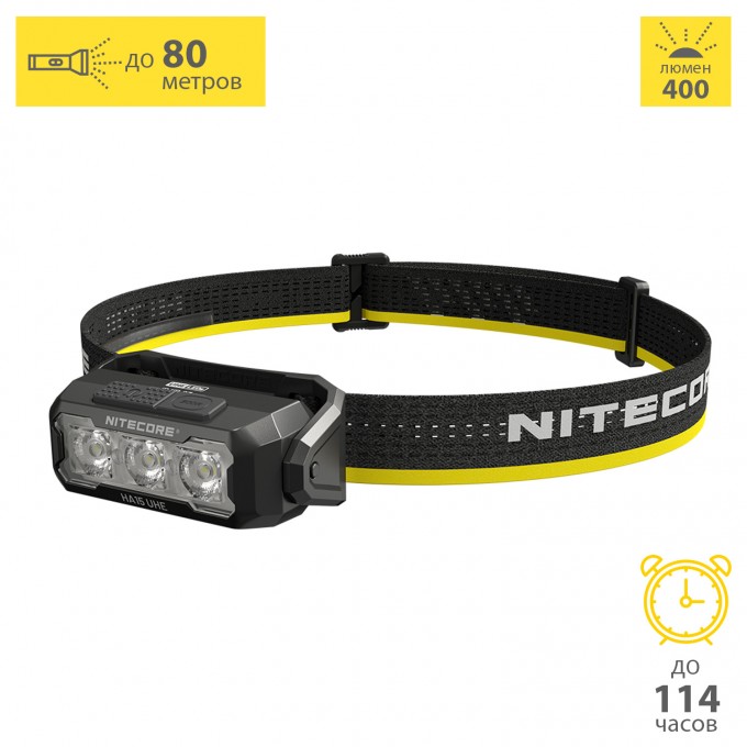 Фонарь налобный NITECORE HA15UHE 0586 Фонарь налобный NITECORE HA15UHE 0586
