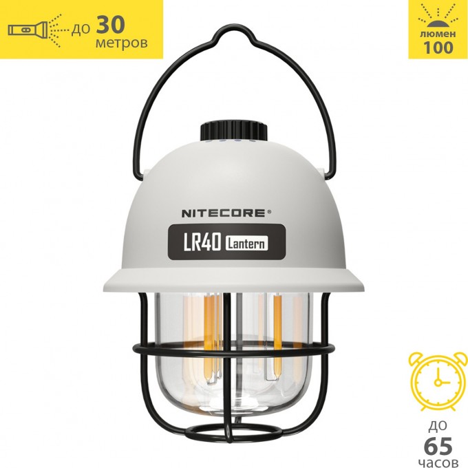 Кемпинговый фонарь NITECORE LR40 HIGH WAIHT 22570 Кемпинговый фонарь NITECORE LR40 HIGH WAIHT 22570