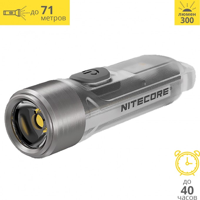 Наключный фонарь NITECORE TIKI GREY PRIMARY OSRAM P8 19116 Наключный фонарь NITECORE TIKI GREY PRIMARY OSRAM P8 19116