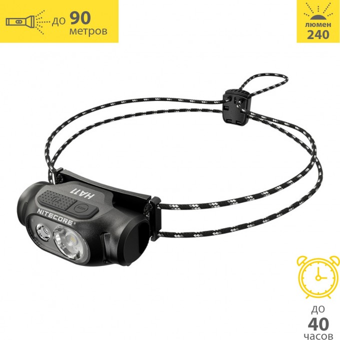 Налобный фонарь NITECORE HA11 22801 Налобный фонарь NITECORE HA11 22801