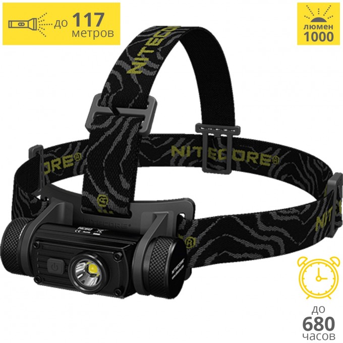 Налобный фонарь NITECORE HC60W CREE XM-L2 U2 16295 Налобный фонарь NITECORE HC60W CREE XM-L2 U2 16295