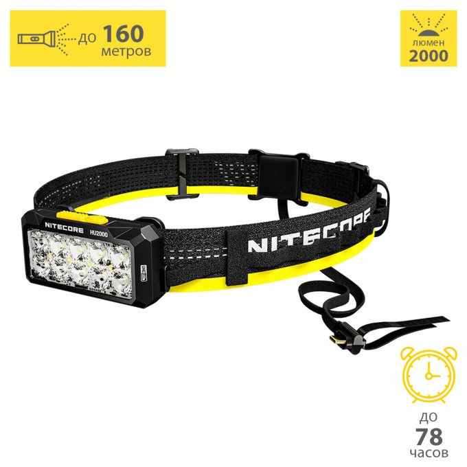 Налобный фонарь NITECORE HU2000 1171 Налобный фонарь NITECORE HU2000 1171