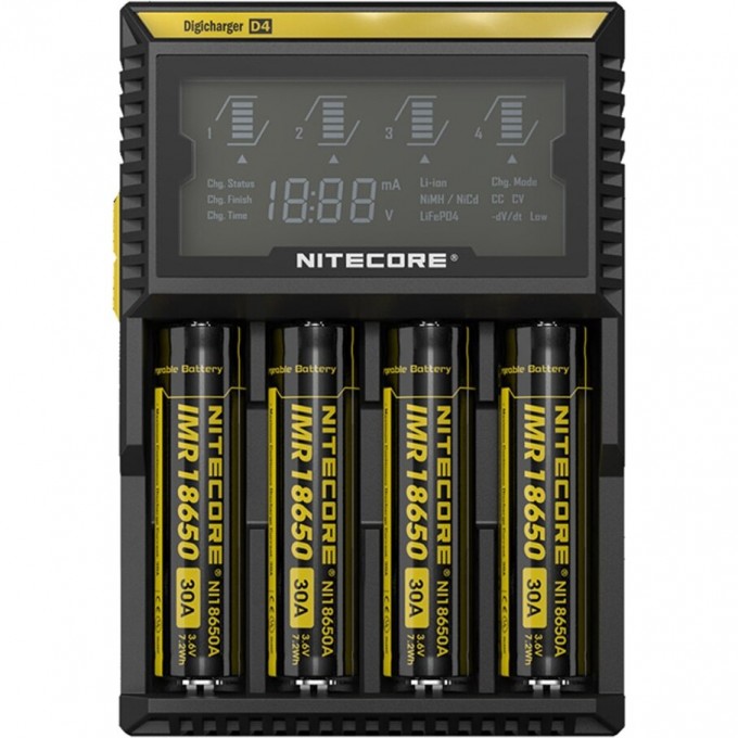Зарядное устройство NITECORE D4 11480 Зарядное устройство NITECORE D4 11480